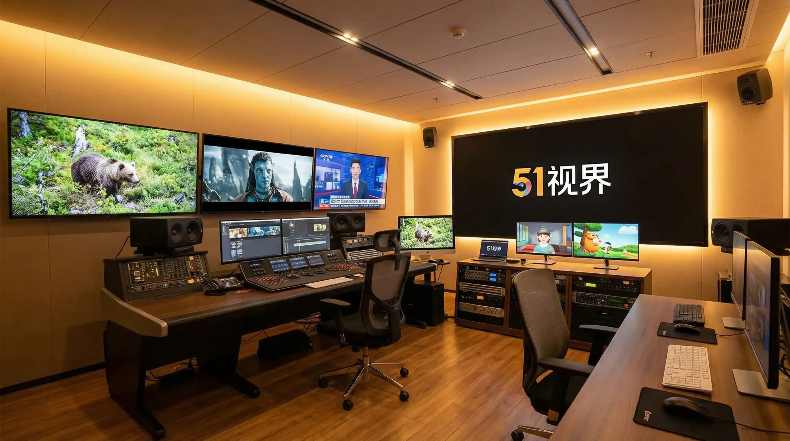 专业视频制作工作室内景 - 51黑料 视频创作